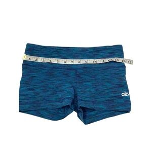 ALO Yoga Blue Dynamic Bike Shorts